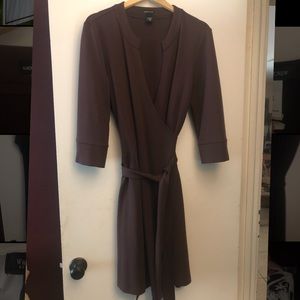 Victoria’s Secret brown cocktail wrap dress